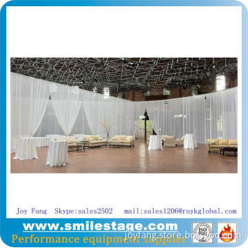 Aluminum pipe and drape stands for wedding backdrop decoration